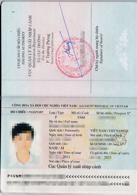 đăng ký hộ chiếu